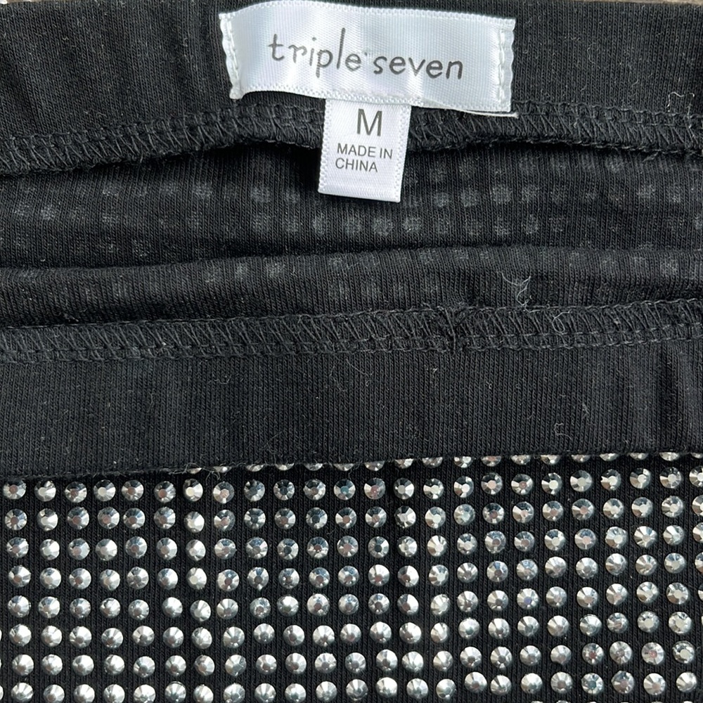 Triple Seven Rhinestone Skirt - Picture 6 of 6